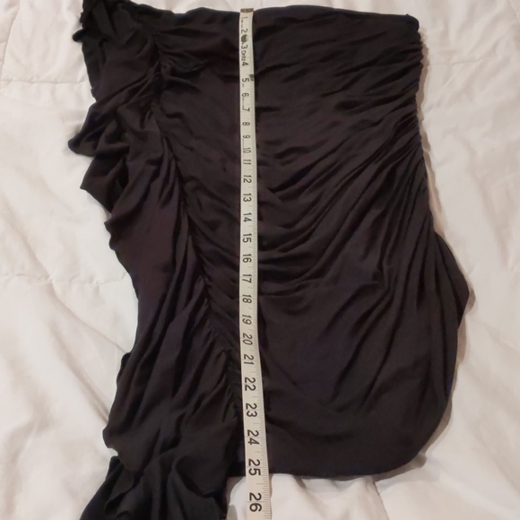 Boston Proper One-Shoulder Ruffle Top - Picture 4 of 7